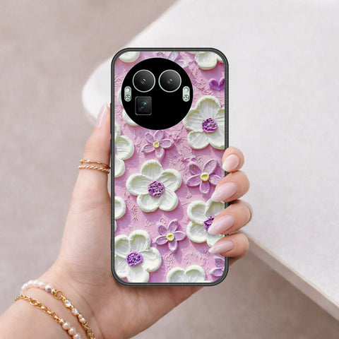 Realme GT 8 Pro Cover - Floral Series 3 - HQ Premium Shine Durable Shatterproof Case