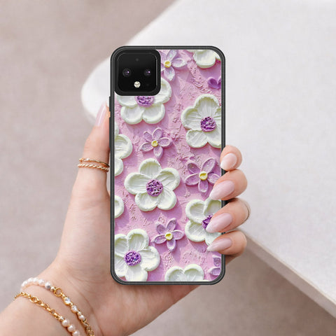 Google Pixel 4 XL Cover - Floral Series 3 - HQ Premium Shine Durable Shatterproof Case