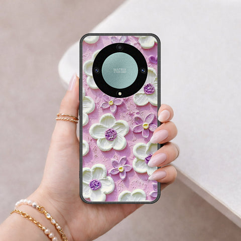Honor Magic 5 Lite Cover - Floral Series 3 - HQ Premium Shine Durable Shatterproof Case