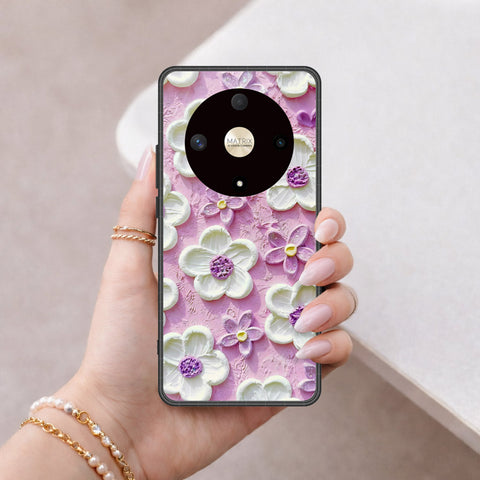 Honor X9a Cover - Floral Series 3 - HQ Premium Shine Durable Shatterproof Case
