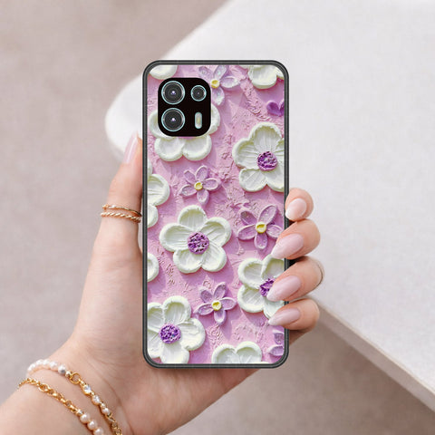 Motorola Edge 20 Lite Cover - Floral Series 3 - HQ Premium Shine Durable Shatterproof Case
