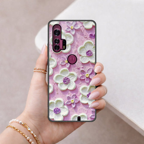 Motorola Edge Plus Cover - Floral Series 3 - HQ Premium Shine Durable Shatterproof Case