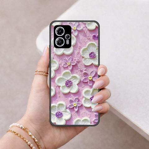 Motorola Moto G23 Cover - Floral Series 3 - HQ Premium Shine Durable Shatterproof Case