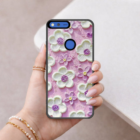 Google Pixel XL Cover - Floral Series 3 - HQ Premium Shine Durable Shatterproof Case