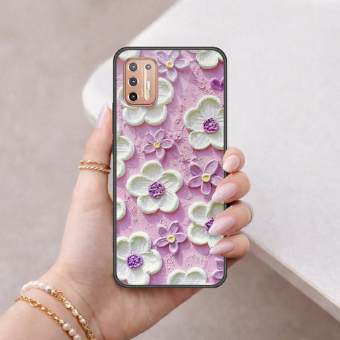 Motorola Moto G9 Plus Cover - Floral Series 3 - HQ Premium Shine Durable Shatterproof Case