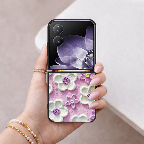Xiaomi Mix Flip Cover - Floral Series 3 - HQ Premium Shine Durable Shatterproof Case