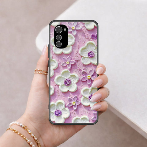 Motorola Moto E32 Cover - Floral Series 3 - HQ Premium Shine Durable Shatterproof Case