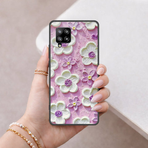 Samsung Galaxy M42 5G Cover - Floral Series 3 - HQ Premium Shine Durable Shatterproof Case