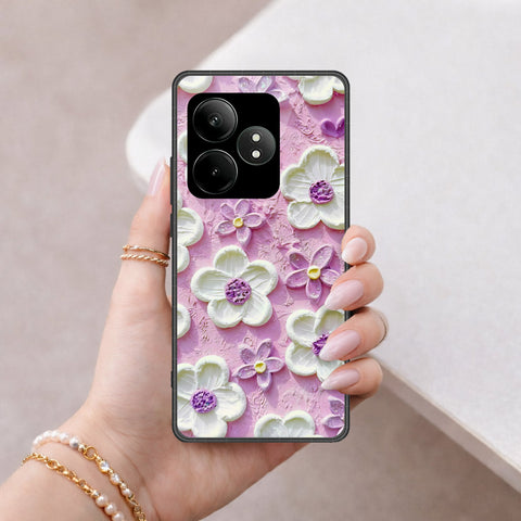 Realme GT Neo 6 Cover - Floral Series 3 - HQ Premium Shine Durable Shatterproof Case