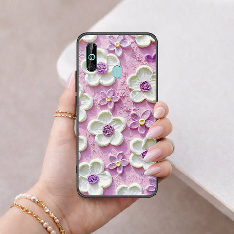 Samsung Galaxy M40 Cover - Floral Series 3 - HQ Premium Shine Durable Shatterproof Case