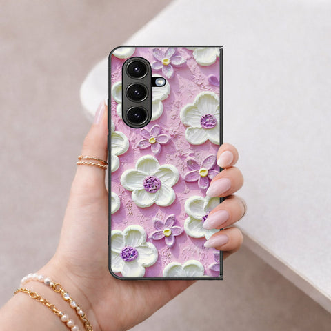 Samsung Galaxy Z Fold 7 Cover - Floral Series 3 - HQ Premium Shine Durable Shatterproof Case