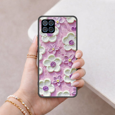 Samsung Galaxy F62 Cover - Floral Series 3 - HQ Premium Shine Durable Shatterproof Case