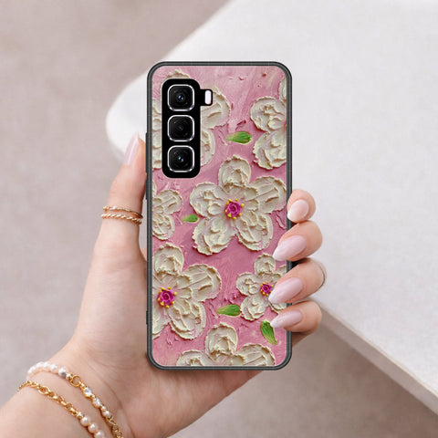 Infinix Hot 50 4G Cover - Floral Series 3 - HQ Premium Shine Durable Shatterproof Case