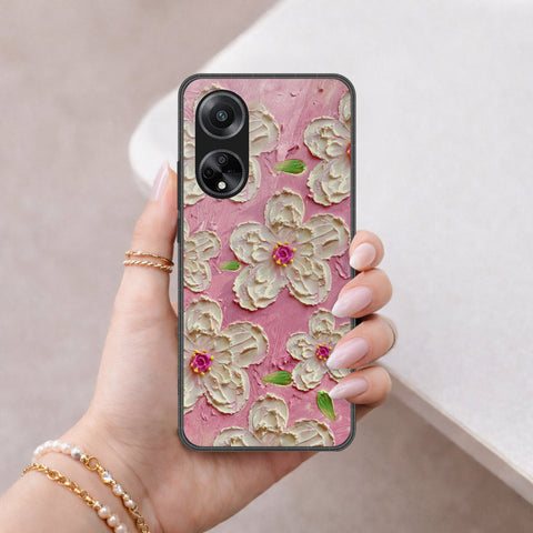Oppo A98 Cover - Floral Series 3 - HQ Premium Shine Durable Shatterproof Case