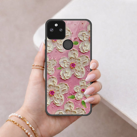 Google Pixel 5a 5G Cover - Floral Series 3 - HQ Premium Shine Durable Shatterproof Case