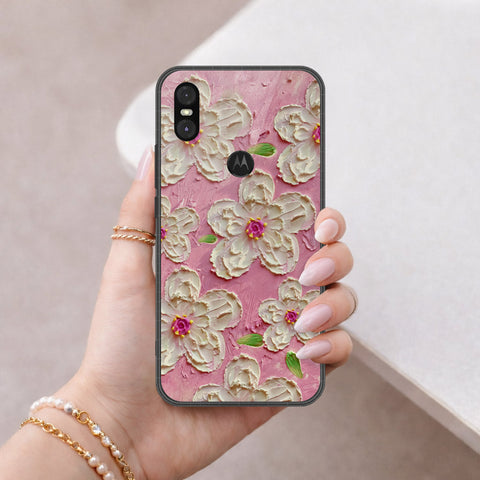 Motorola One Cover - Floral Series 3 - HQ Premium Shine Durable Shatterproof Case