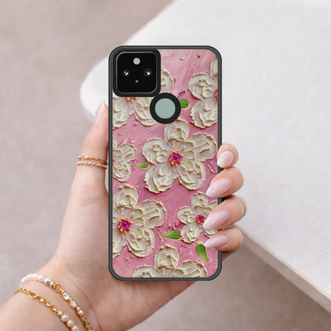 Google Pixel 4a 5G Cover - Floral Series 3 - HQ Premium Shine Durable Shatterproof Case