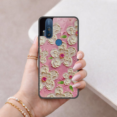 Motorola One Hyper Cover - Floral Series 3 - HQ Premium Shine Durable Shatterproof Case