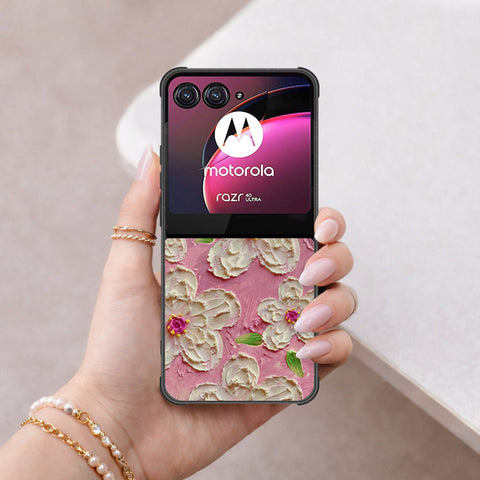Motorola Razr 40 Ultra Cover - Floral Series 3 - HQ Premium Shine Durable Shatterproof Case