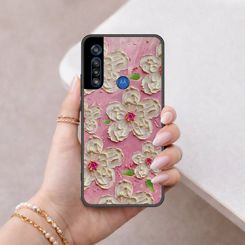 Motorola One Macro Cover - Floral Series 3 - HQ Premium Shine Durable Shatterproof Case