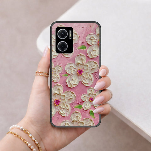 Xiaomi Redmi Note 11e Cover - Floral Series 3 - HQ Premium Shine Durable Shatterproof Case