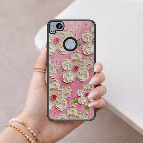 Google Pixel 2 Cover - Floral Series 3 - HQ Premium Shine Durable Shatterproof Case
