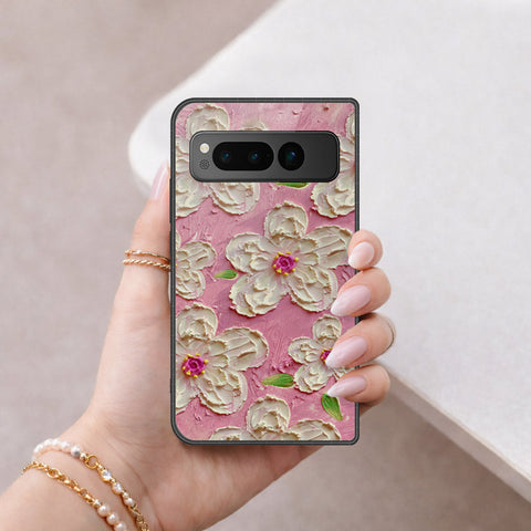 Google Pixel Fold Cover - Floral Series 3 - HQ Premium Shine Durable Shatterproof Case