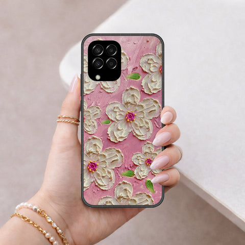 Samsung Galaxy M33 Cover - Floral Series 3 - HQ Premium Shine Durable Shatterproof Case