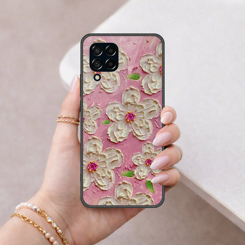 Samsung Galaxy F12 Cover - Floral Series 3 - HQ Premium Shine Durable Shatterproof Case