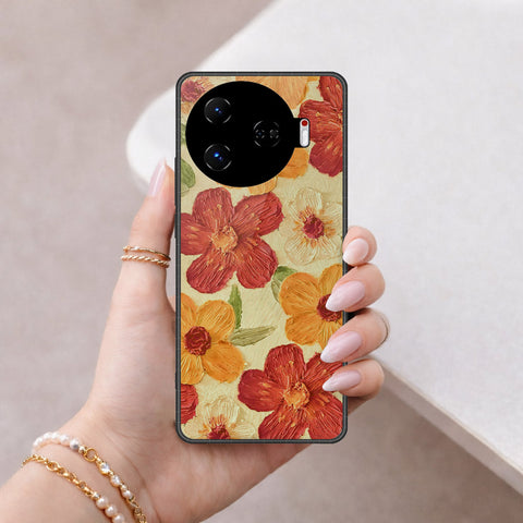 Tecno Camon 30 Pro 5G Cover - Floral Series 3 - HQ Premium Shine Durable Shatterproof Case
