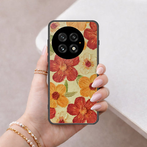 OnePlus 13 Cover - Floral Series 3 - HQ Premium Shine Durable Shatterproof Case