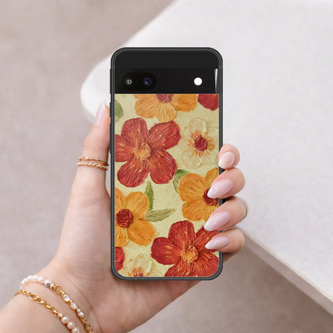 Google Pixel 6a Cover - Floral Series 3 - HQ Premium Shine Durable Shatterproof Case