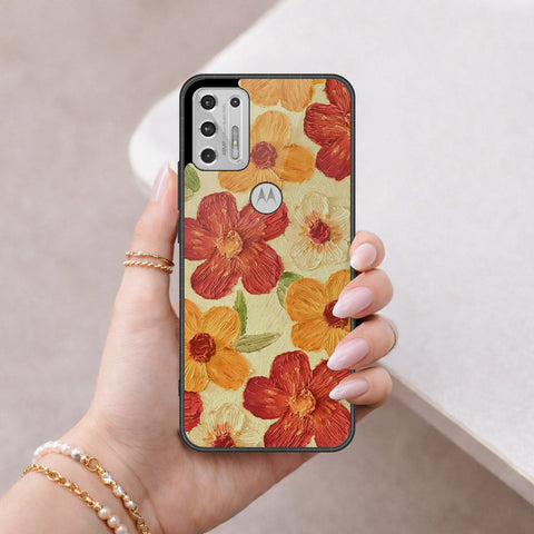 Motorola Moto G Stylus 5G 2021 Cover - Floral Series 3 - HQ Premium Shine Durable Shatterproof Case