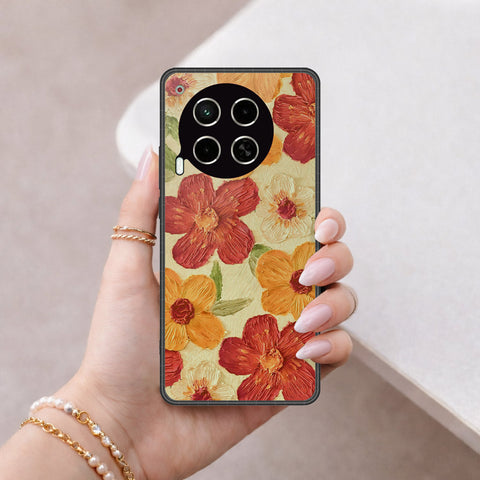 Tecno Camon 30 - Floral Series 3 - HQ Premium Shine Durable Shatterproof Case