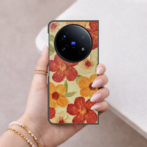 Vivo X Fold 5 Cover - Floral Series 3 - HQ Premium Shine Durable Shatterproof Case