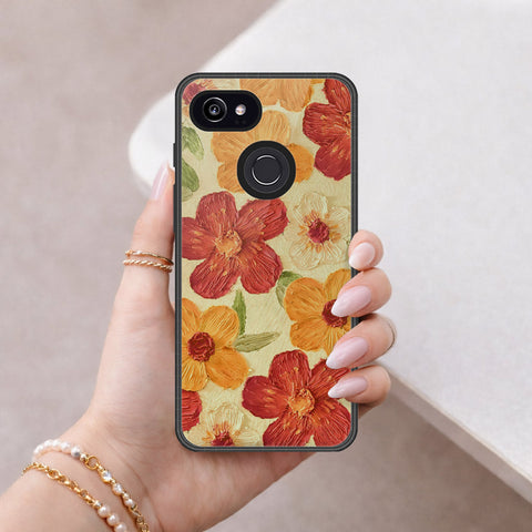 Google Pixel 3 XL Cover - Floral Series 3 - HQ Premium Shine Durable Shatterproof Case