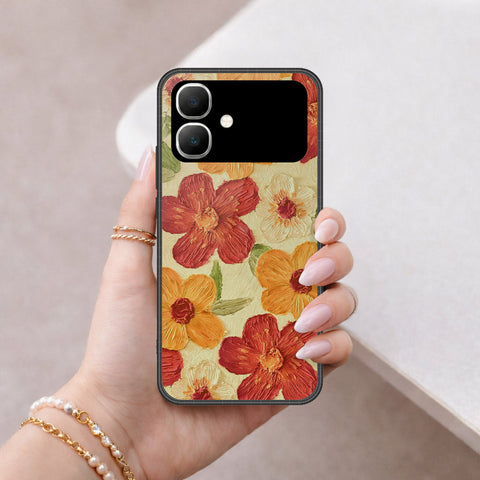 Infinix Smart 20 Cover - Floral Series 3 - HQ Premium Shine Durable Shatterproof Case