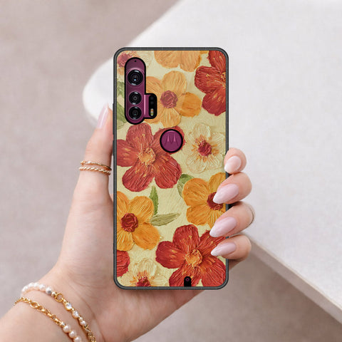 Motorola Edge Plus Cover - Floral Series 3 - HQ Premium Shine Durable Shatterproof Case