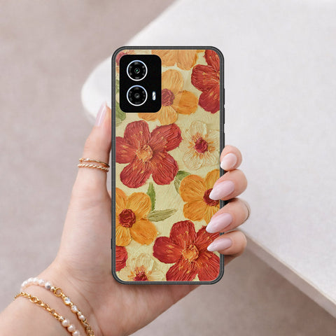Motorola Moto G34 Cover - Floral Series 3 - HQ Premium Shine Durable Shatterproof Case