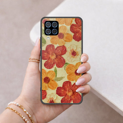 Samsung Galaxy F62 Cover - Floral Series 3 - HQ Premium Shine Durable Shatterproof Case