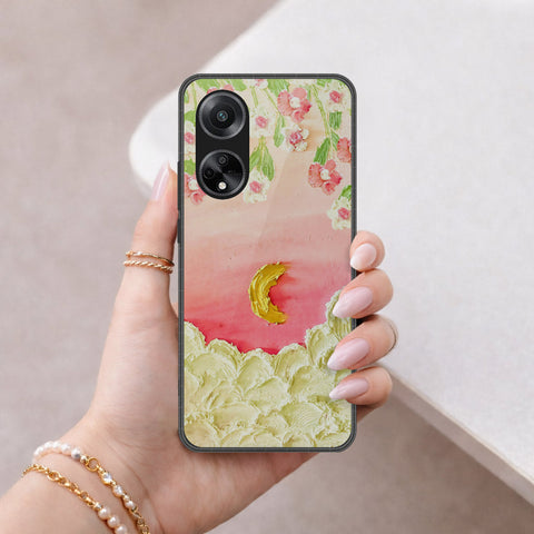 Oppo A98 Cover - Floral Series 3 - HQ Premium Shine Durable Shatterproof Case