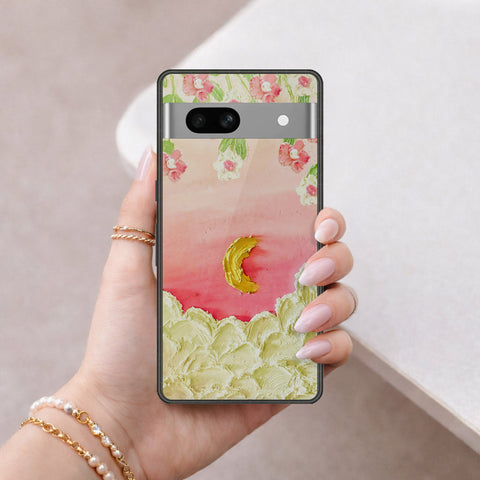 Google Pixel 7a Cover - Floral Series 3 - HQ Premium Shine Durable Shatterproof Case