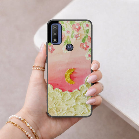 Motorola G Pure 2021 Cover - Floral Series 3 - HQ Premium Shine Durable Shatterproof Case