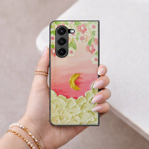 Samsung Galaxy Z Fold 6 5G Cover - Floral Series 3 - HQ Premium Shine Durable Shatterproof Case