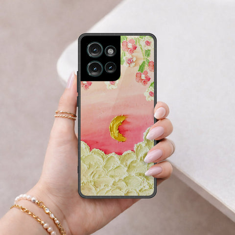 Motorola Edge 50 Cover - Floral Series 3 - HQ Premium Shine Durable Shatterproof Case