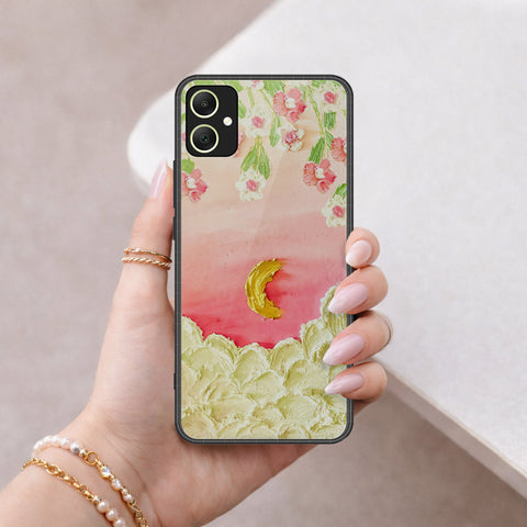 Samsung Galaxy M14 Cover - Floral Series 3 - HQ Premium Shine Durable Shatterproof Case