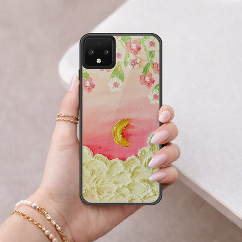 Google Pixel 4 XL Cover - Floral Series 3 - HQ Premium Shine Durable Shatterproof Case