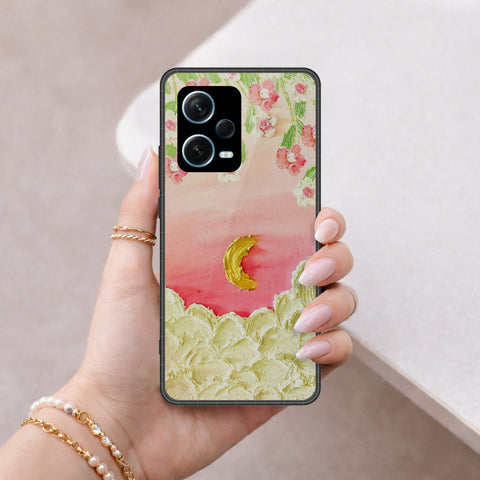 Xiaomi Poco X5 Cover - Floral Series 3 - HQ Premium Shine Durable Shatterproof Case