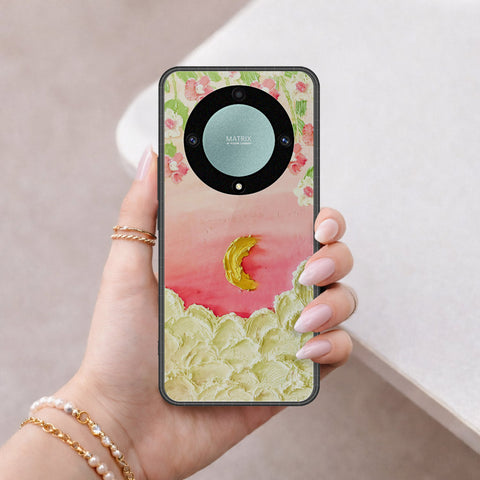 Honor Magic 5 Lite Cover - Floral Series 3 - HQ Premium Shine Durable Shatterproof Case