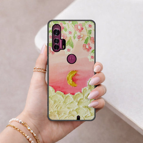 Motorola Edge Plus Cover - Floral Series 3 - HQ Premium Shine Durable Shatterproof Case